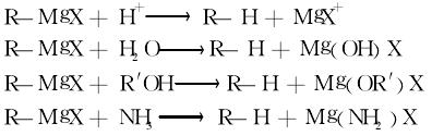 烃类的制备反应式